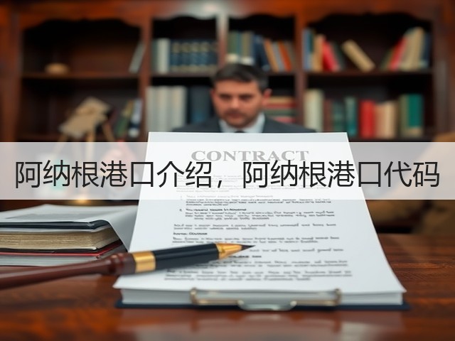 阿纳根港口介绍,阿纳根港口代码(图2) 阿纳根港口介绍,阿纳根港口代码(图2)