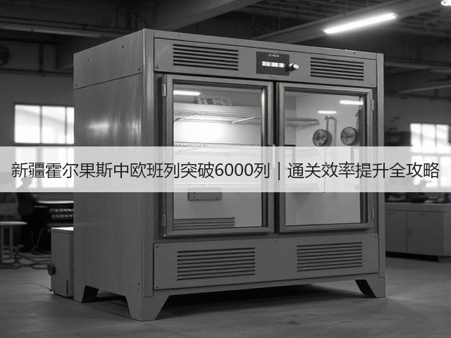 新疆霍尔果斯中欧班列突破6000列｜通关效率提升全攻略(图1)