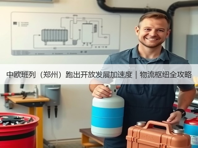 中欧班列（郑州）跑出开放发展加速度｜物流枢纽全攻略(图2)