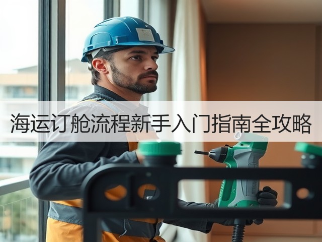 海运订舱流程新手入门指南全攻略(图2) 海运订舱流程新手入门指南全攻略(图2)