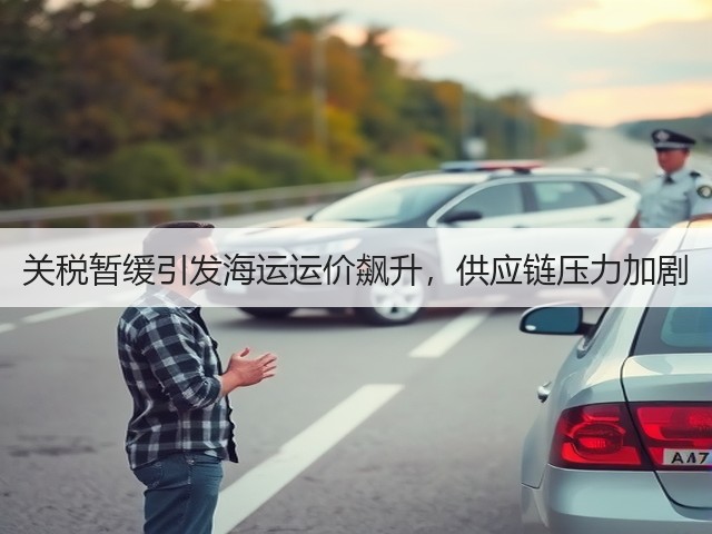 关税暂缓引发海运运价飙升，供应链压力加剧(图1)