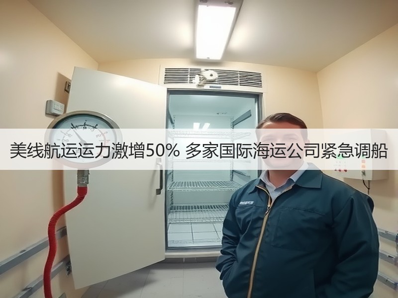美线航运运力激增50% 多家国际海运公司紧急调船