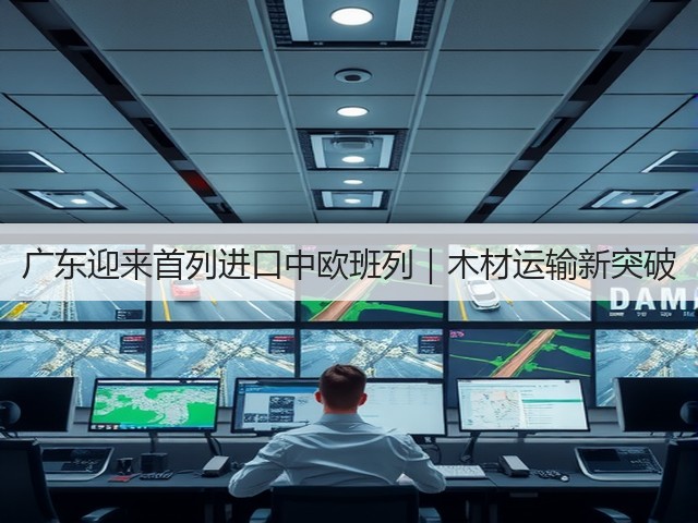 广东迎来首列进口中欧班列｜木材运输新突破(图2)
