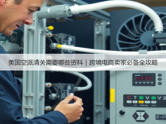 美国空派清关需要哪些资料｜跨境电商卖家必备全攻略(图1)