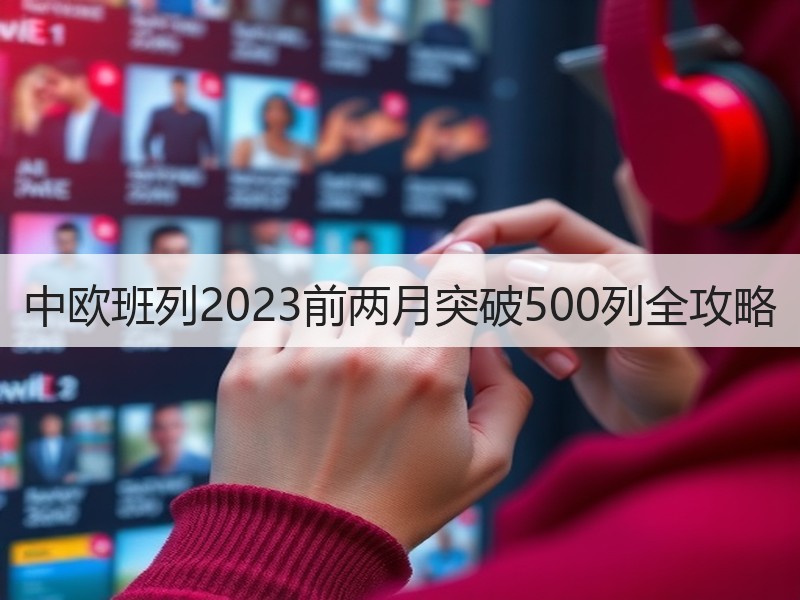 中欧班列2023前两月突破500列全攻略