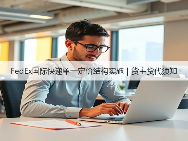 FedEx国际快递单一定价结构实施｜货主货代须知(图1)