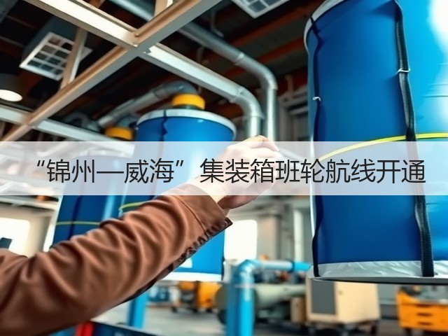 “锦州—威海”集装箱班轮航线开通(图2)