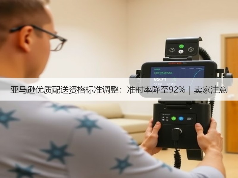 亚马逊优质配送资格标准调整：准时率降至92%｜卖家注意
