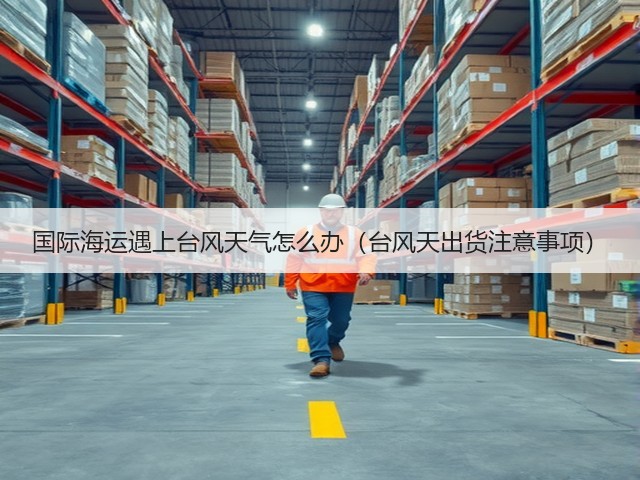 国际海运遇上台风天气怎么办（台风天出货注意事项）(图3)