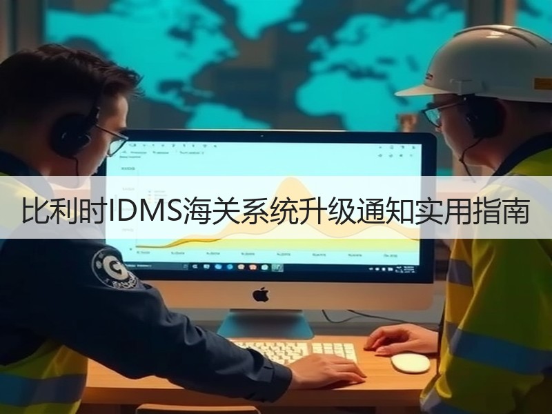 比利时IDMS海关系统升级通知实用指南