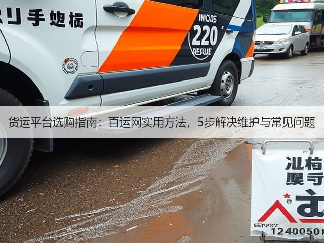 货运平台选购指南：百运网实用方法，5步解决维护与常见问题(图1)