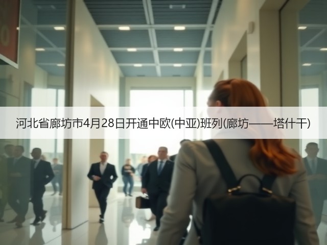 河北省廊坊市4月28日开通中欧(中亚)班列(廊坊——塔什干)(图3)