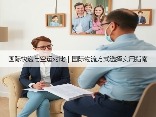 国际快递与空运对比｜国际物流方式选择实用指南(图1)