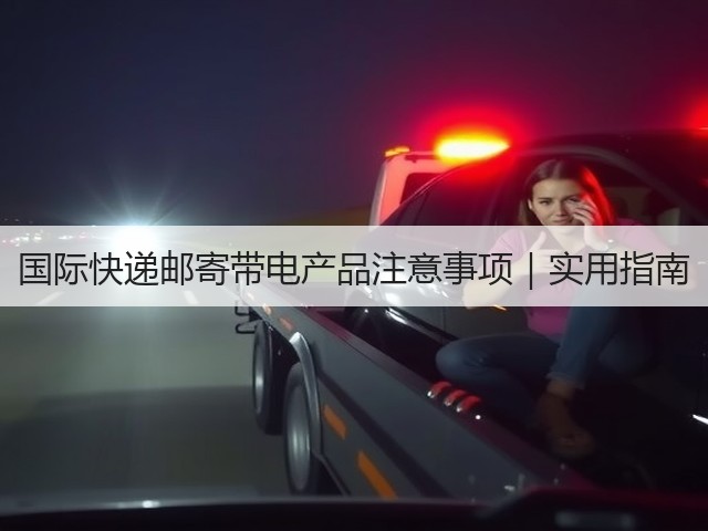 国际快递邮寄带电产品注意事项｜实用指南(图1)