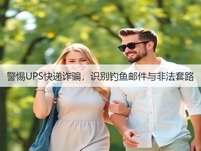 警惕UPS快递诈骗，识别钓鱼邮件与非法套路(图2)