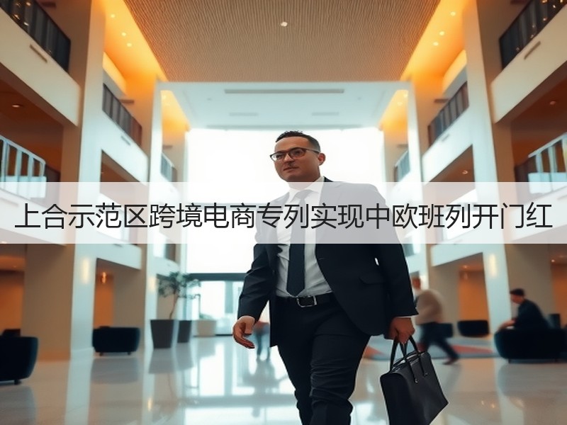 上合示范区跨境电商专列实现中欧班列开门红