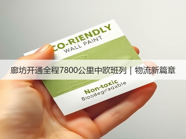 廊坊开通全程7800公里中欧班列｜物流新篇章(图3)