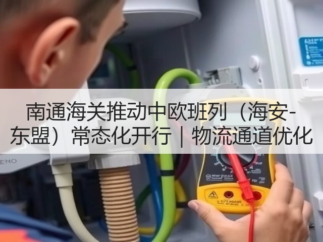 南通海关推动中欧班列(海安-东盟)常态化开行|物流通道优化(图1) 南通海关推动中欧班列(海安-东盟)常态化开行|物流通道优化(图1)