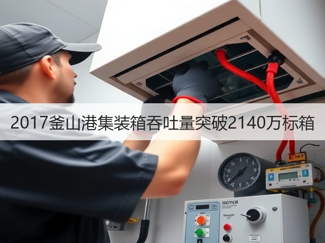2017釜山港集装箱吞吐量突破2140万标箱(图2)