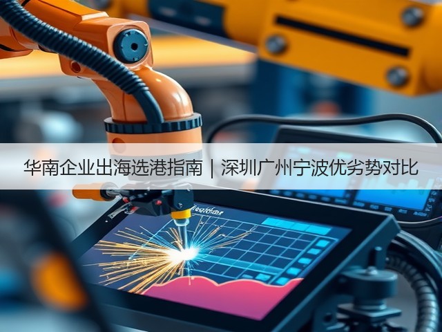 华南企业出海选港指南|深圳广州宁波优劣势对比(图1) 华南企业出海选港指南|深圳广州宁波优劣势对比(图1)