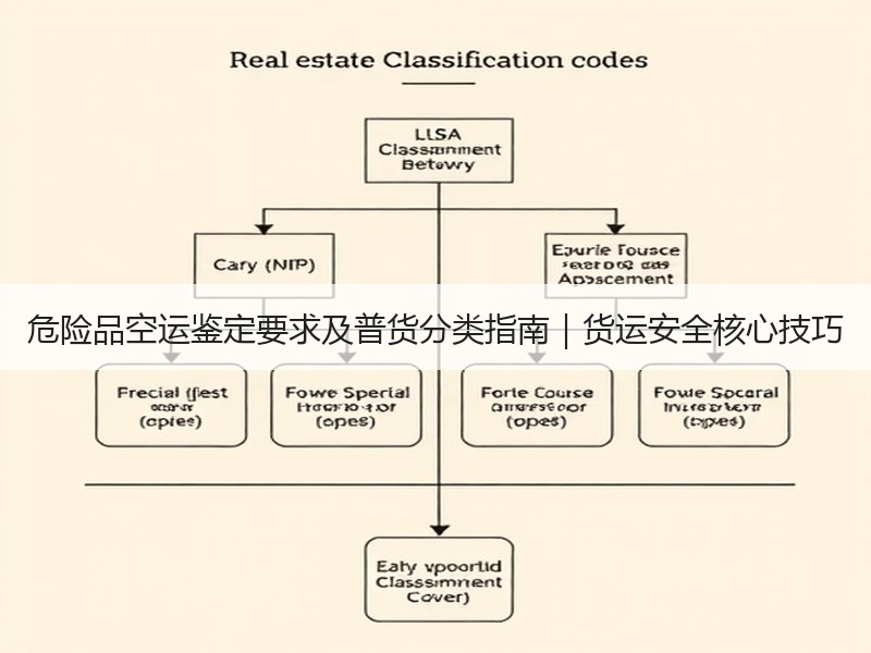 危险品空运鉴定要求及普货分类指南｜货运安全核心技巧