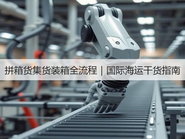 拼箱货集货装箱全流程｜国际海运干货指南(图2)