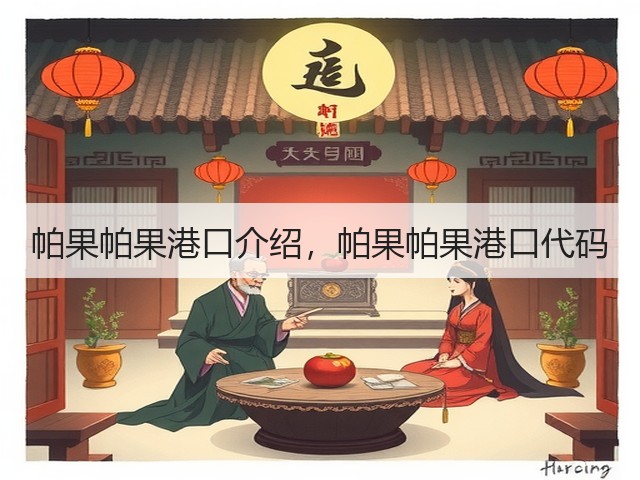 帕果帕果港口介绍，帕果帕果港口代码(图1)