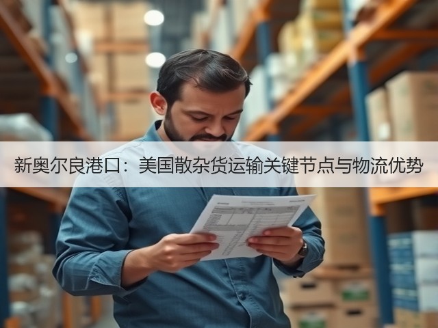 新奥尔良港口：美国散杂货运输关键节点与物流优势(图1)