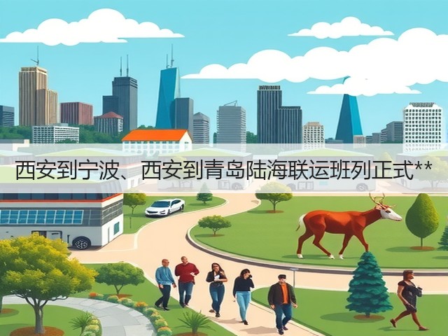 西安到宁波、西安到青岛陆海联运班列正式**(图2) 西安到宁波、西安到青岛陆海联运班列正式**(图2)
