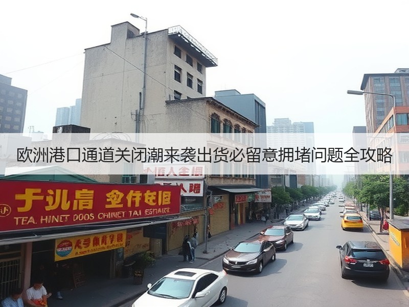 欧洲港口通道关闭潮来袭出货必留意拥堵问题全攻略