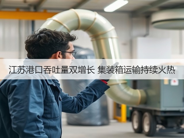 江苏港口吞吐量双增长 集装箱运输持续火热(图1)