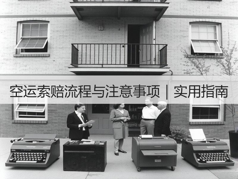 空运索赔流程与注意事项｜实用指南