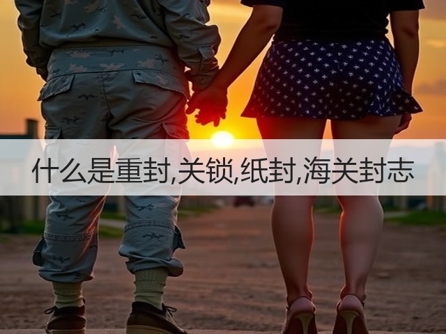 什么是重封,关锁,纸封,海关封志(图2)