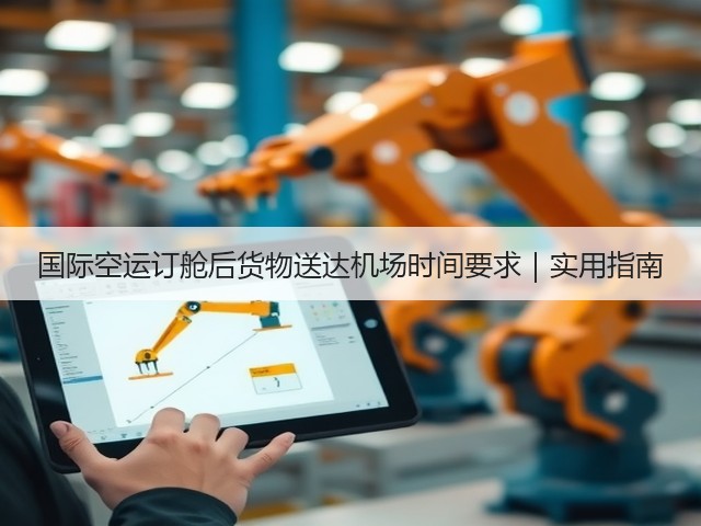 国际空运订舱后货物送达机场时间要求｜实用指南(图3)