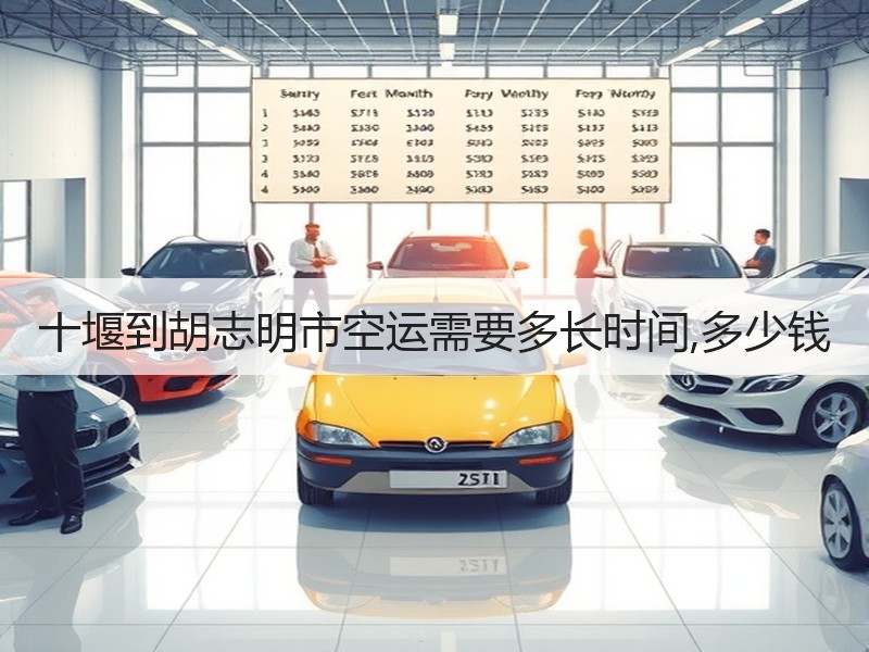 十堰到胡志明市空运需要多长时间,多少钱