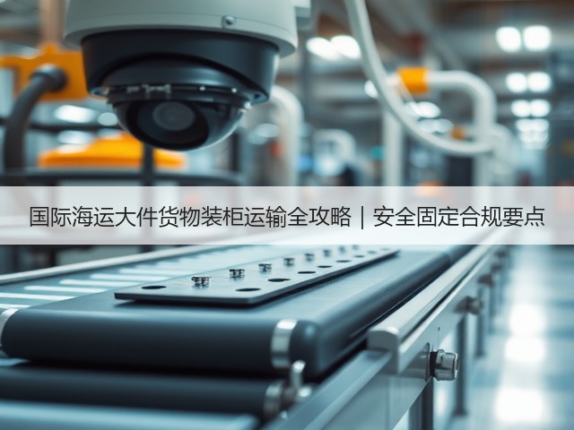 国际海运大件货物装柜运输全攻略|安全固定合规要点(图3) 国际海运大件货物装柜运输全攻略|安全固定合规要点(图3)