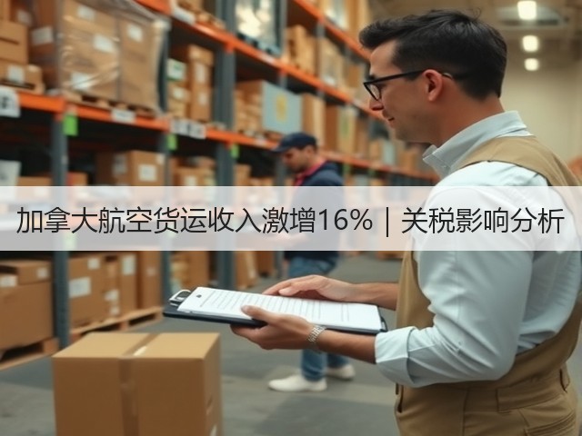 加拿大航空货运收入激增16%|关税影响分析(图2) 加拿大航空货运收入激增16%|关税影响分析(图2)