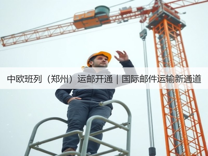 中欧班列（郑州）运邮开通｜国际邮件运输新通道