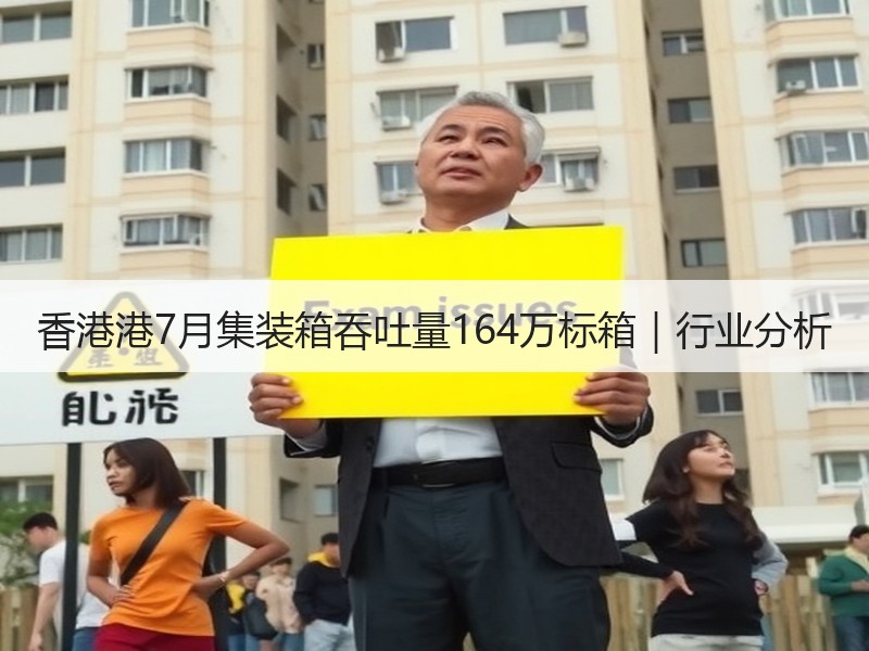 香港港7月集装箱吞吐量164万标箱｜行业分析