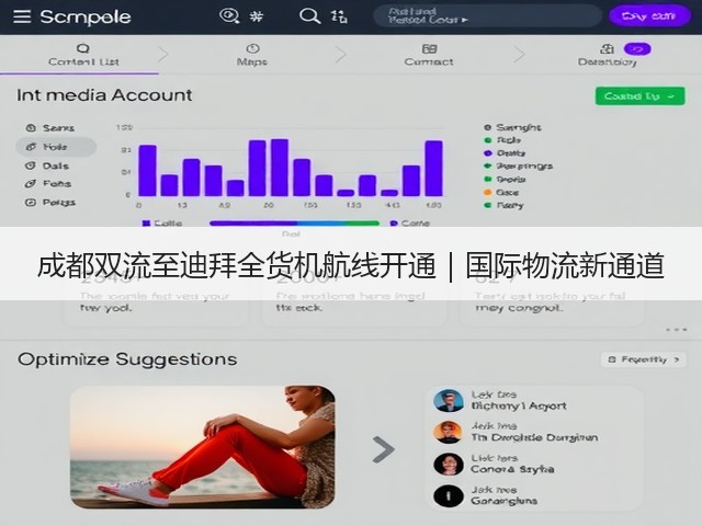 成都双流至迪拜全货机航线开通｜国际物流新通道(图3)
