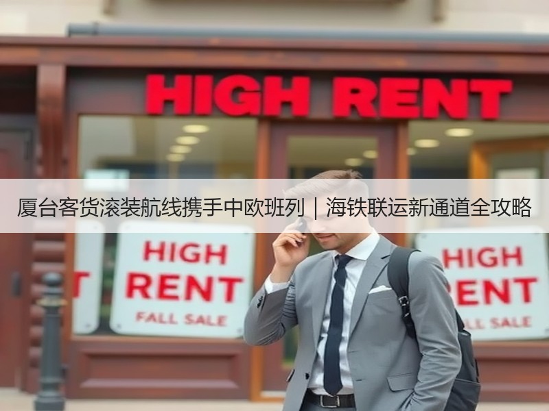 厦台客货滚装航线携手中欧班列｜海铁联运新通道全攻略