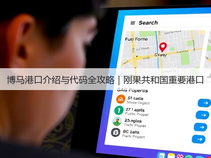 博马港口介绍与代码全攻略｜刚果共和国重要港口