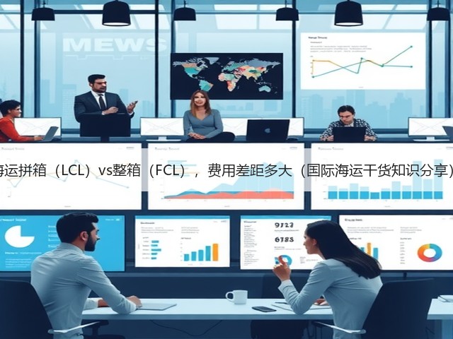 海运拼箱（LCL）vs整箱（FCL），费用差距多大（国际海运干货知识分享）(图2)