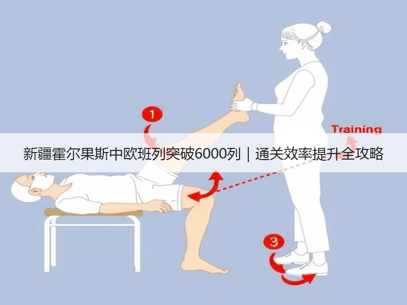 新疆霍尔果斯中欧班列突破6000列｜通关效率提升全攻略