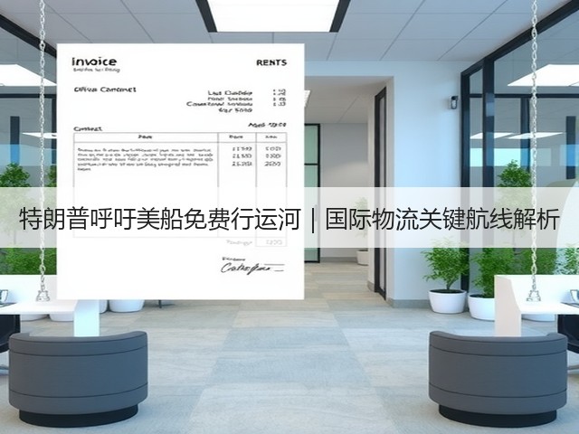 特朗普呼吁美船免费行运河｜国际物流关键航线解析(图1)