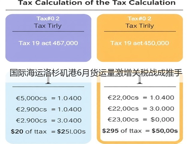 国际海运洛杉矶港6月货运量激增关税战成推手(图2)