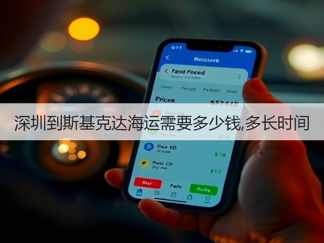 深圳到斯基克达海运需要多少钱,多长时间(图1)