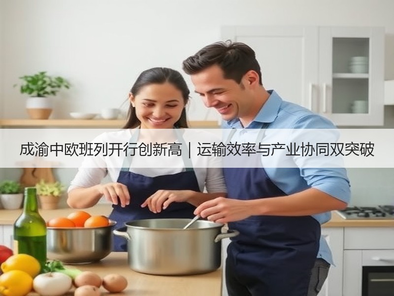 成渝中欧班列开行创新高｜运输效率与产业协同双突破