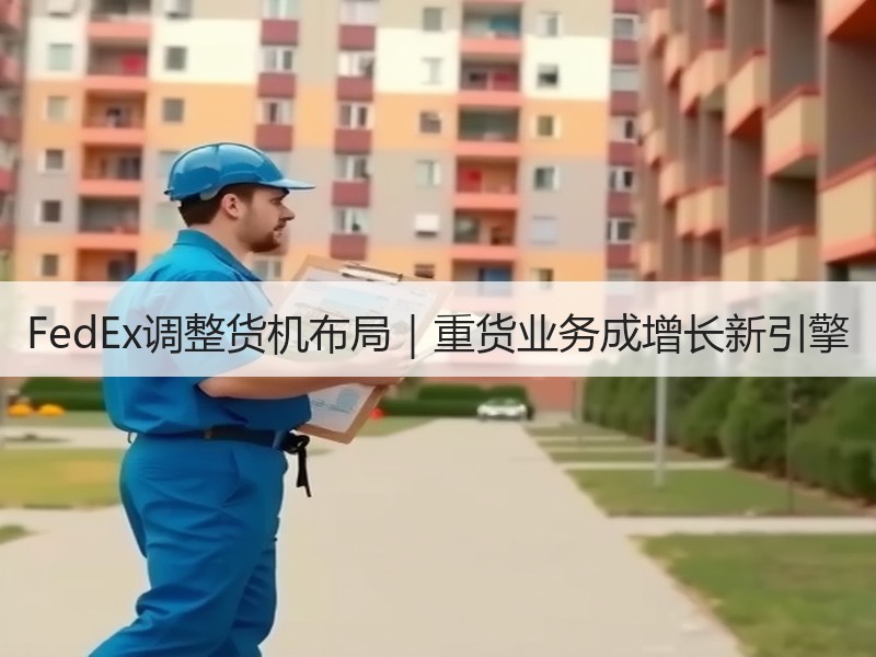 FedEx调整货机布局｜重货业务成增长新引擎
