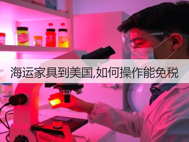 海运家具到美国,如何操作能免税(图1)